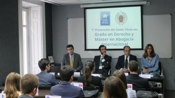 Arranca la 1ª Promoción del Doble Título del Grado en Derecho y Máster en Abogacía Internacional ISDE – UCM.