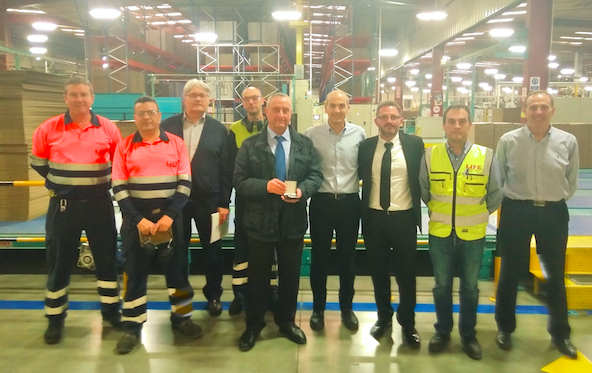 Cartonajes International distingue a Tot-Net por su compromiso con la prevención de riesgos laborales